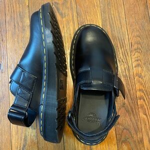 Dr. Martens leather slingback mules